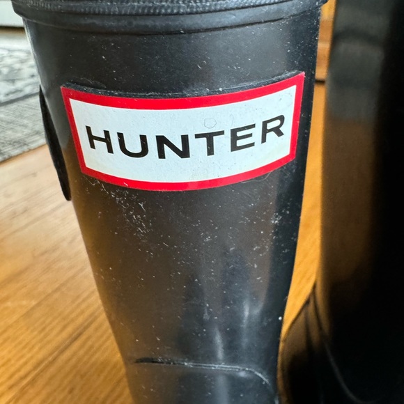 Hunter boots, glossy, mid calf - Picture 6 of 8